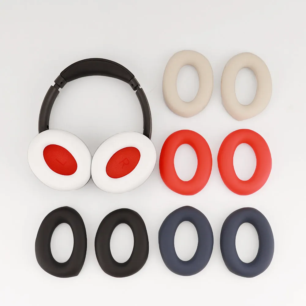 1 Pair For 1MORE SonoFlow Wireless Bluetooth Headphone Earpad Silicone Sleeve Soft Cushion