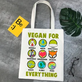 21 Vegan For Everything Tote Bag