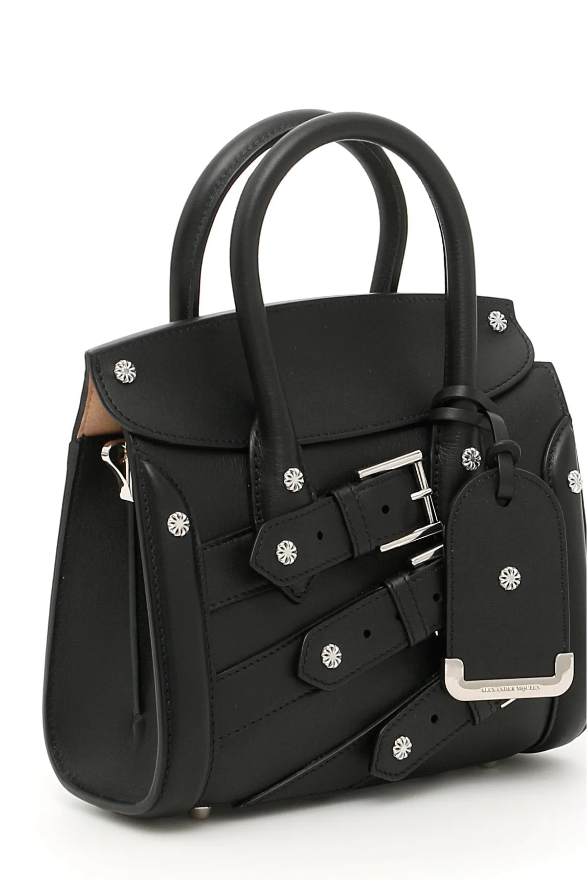 Alexander McQueen Buckled Heroine 21 Bag