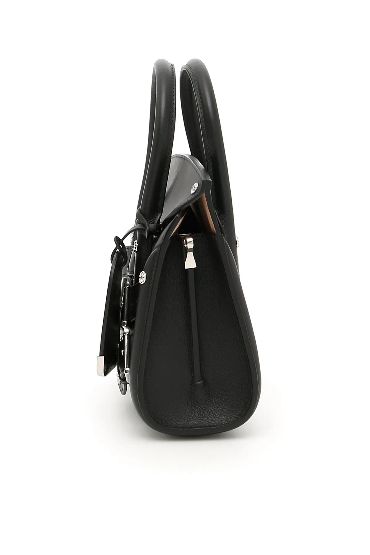 Alexander McQueen Buckled Heroine 21 Bag