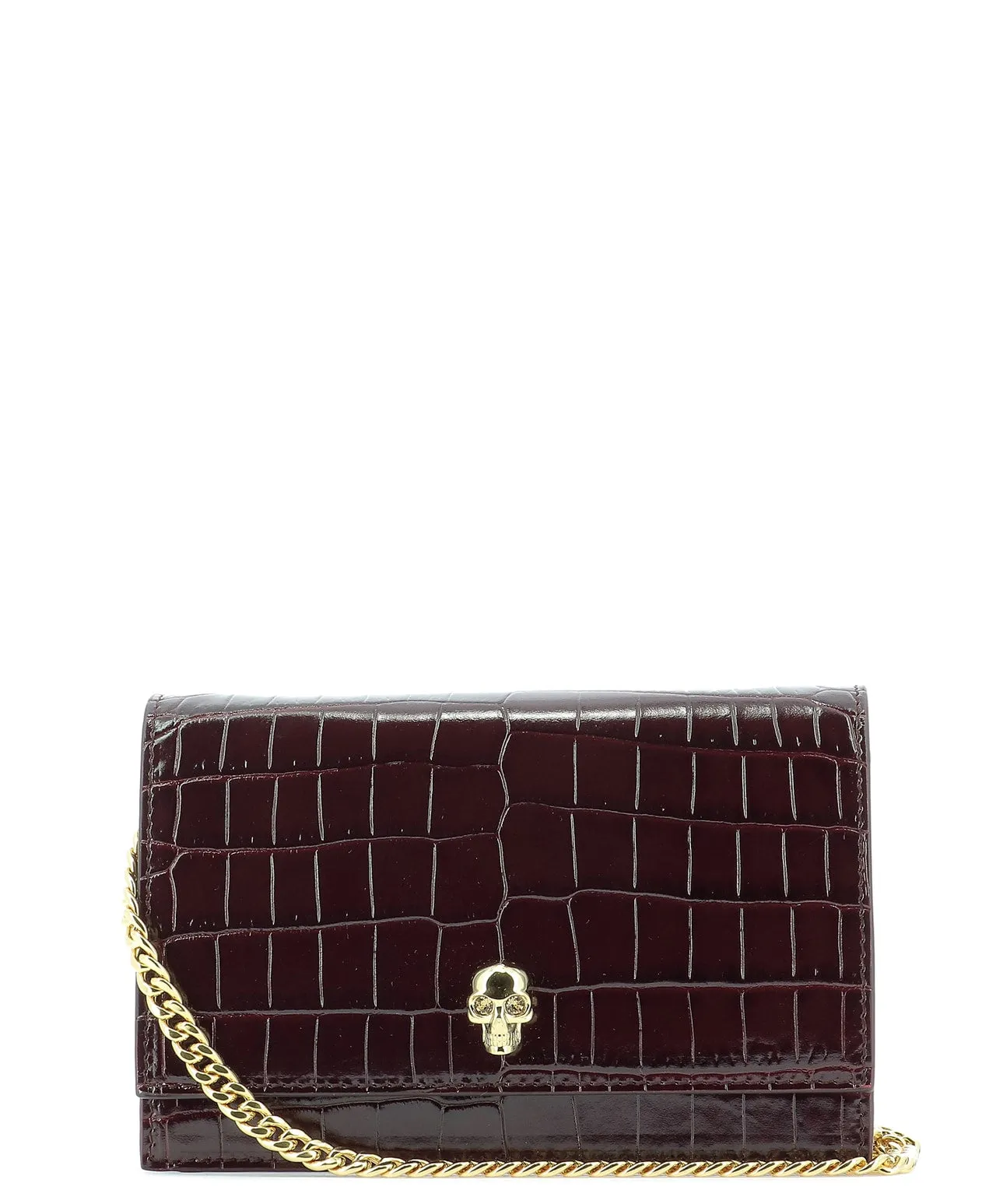 Alexander McQueen Mini Skull Embellished Crossbody Bag