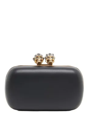 Alexander McQueen Skeleton King And Queen Clutch Bag