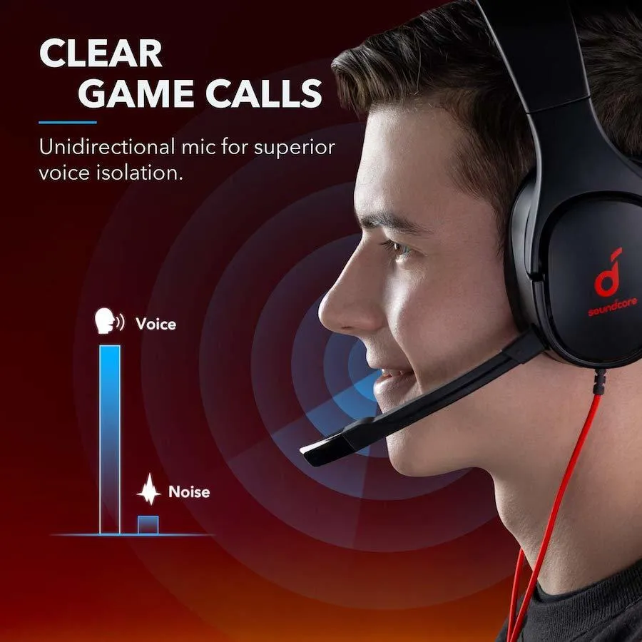 Anker Soundcore Strike 1 Over-Ear Gaming Headphones