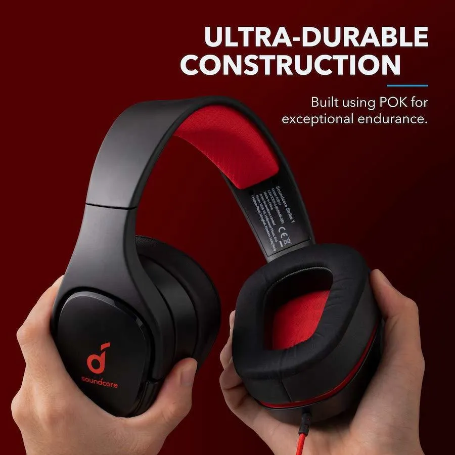 Anker Soundcore Strike 1 Over-Ear Gaming Headphones