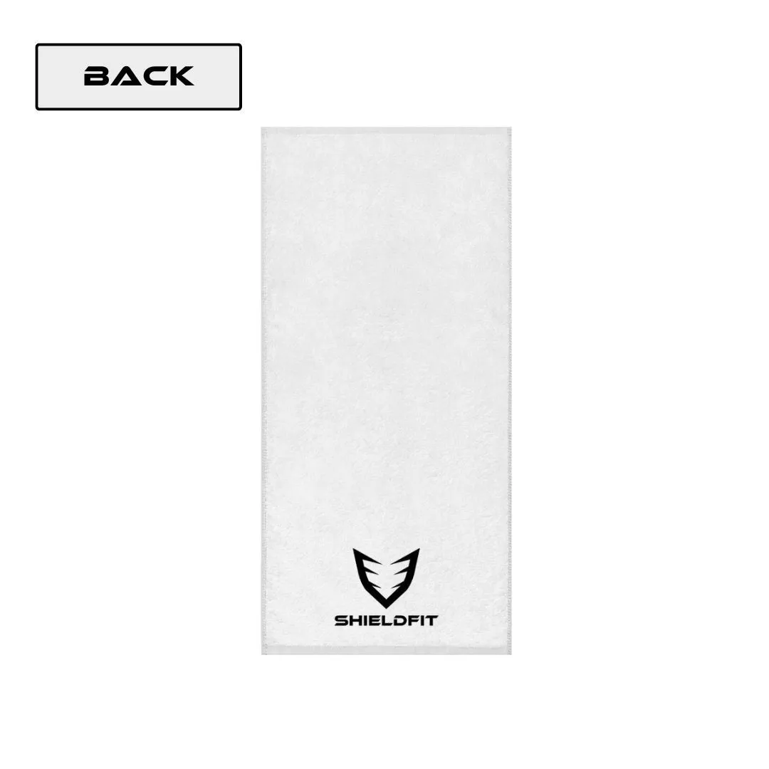 Antibacterial Gym Towel: Frost White