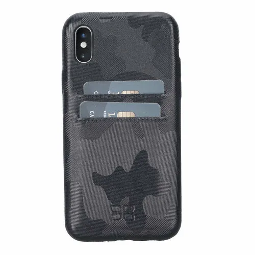 Apple iPhone X Series Leather Ultra Cover with Credit Card Slots