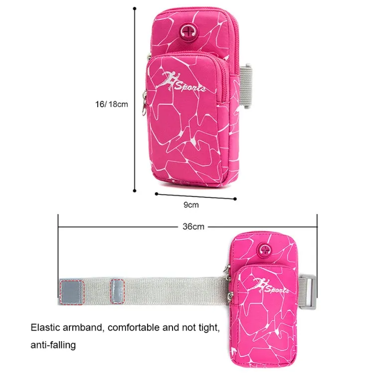 B090 Outdoor Sports Waterproof Arm Bag Climbing Fitness Running Mobile Phone Bag(Small Blue)