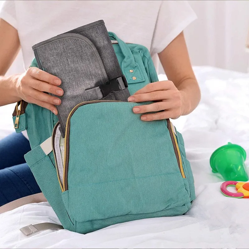 Baby Changing Pad Bag - Portable Diaper Changing Travel Bag