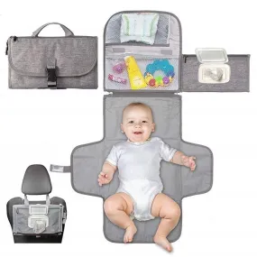 Baby Changing Pad Bag - Portable Diaper Changing Travel Bag