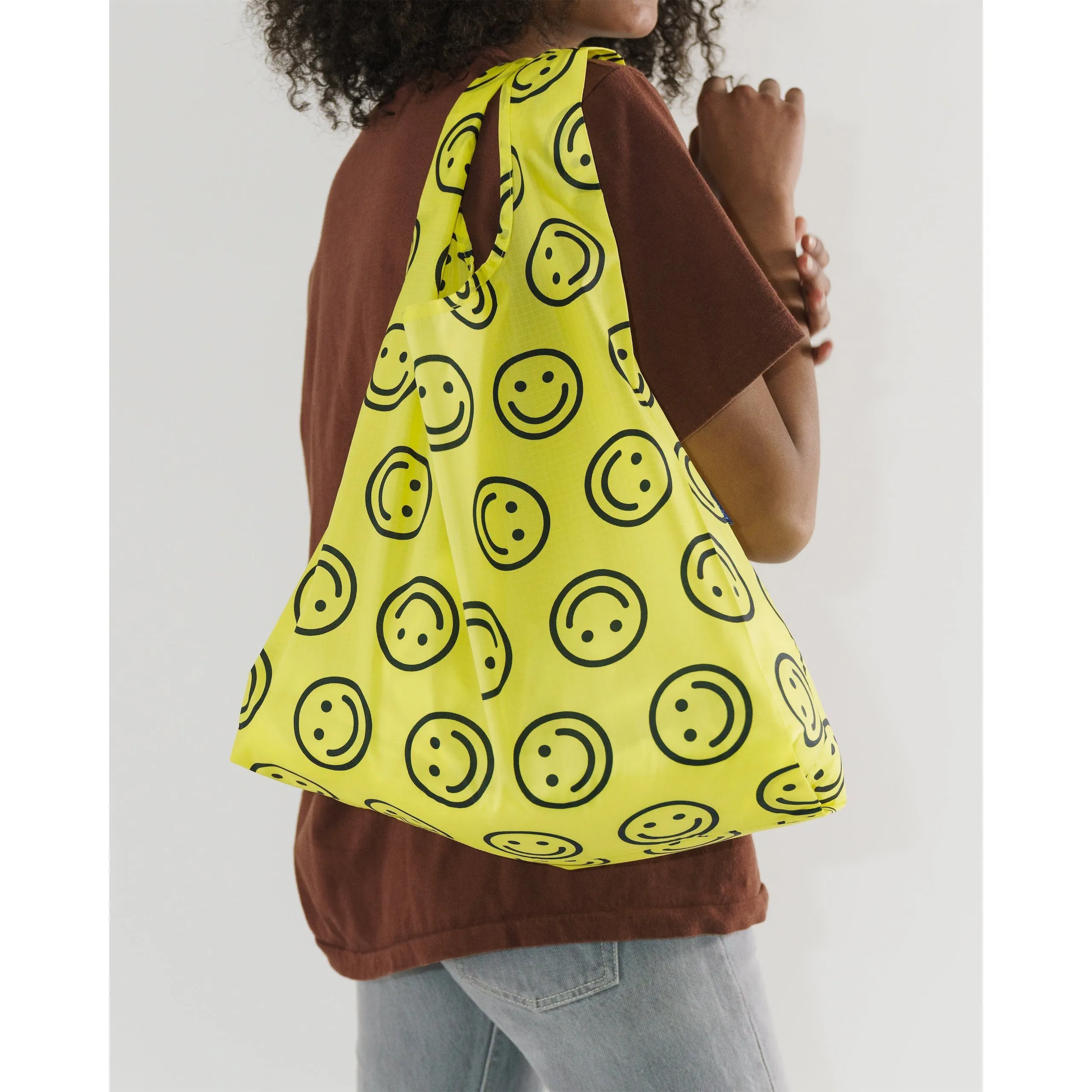 Baggu - Standard - Yellow Happy Reusable Bag