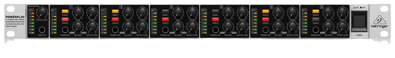 Behringer HA6000 Headphone Amplifier