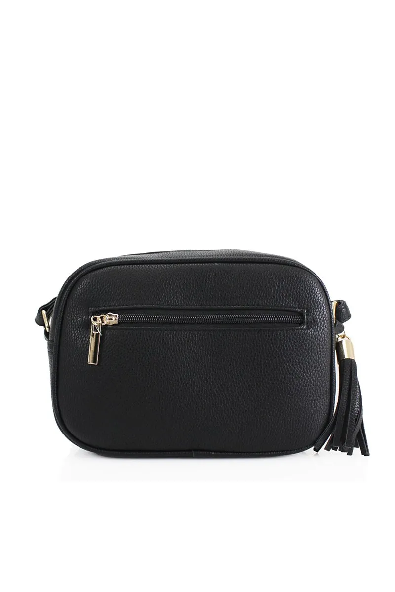 BLACK BEE LOGO CROSS BODY BAG