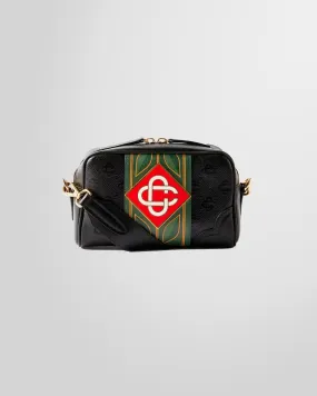 Black Monogram Crossbody Bag