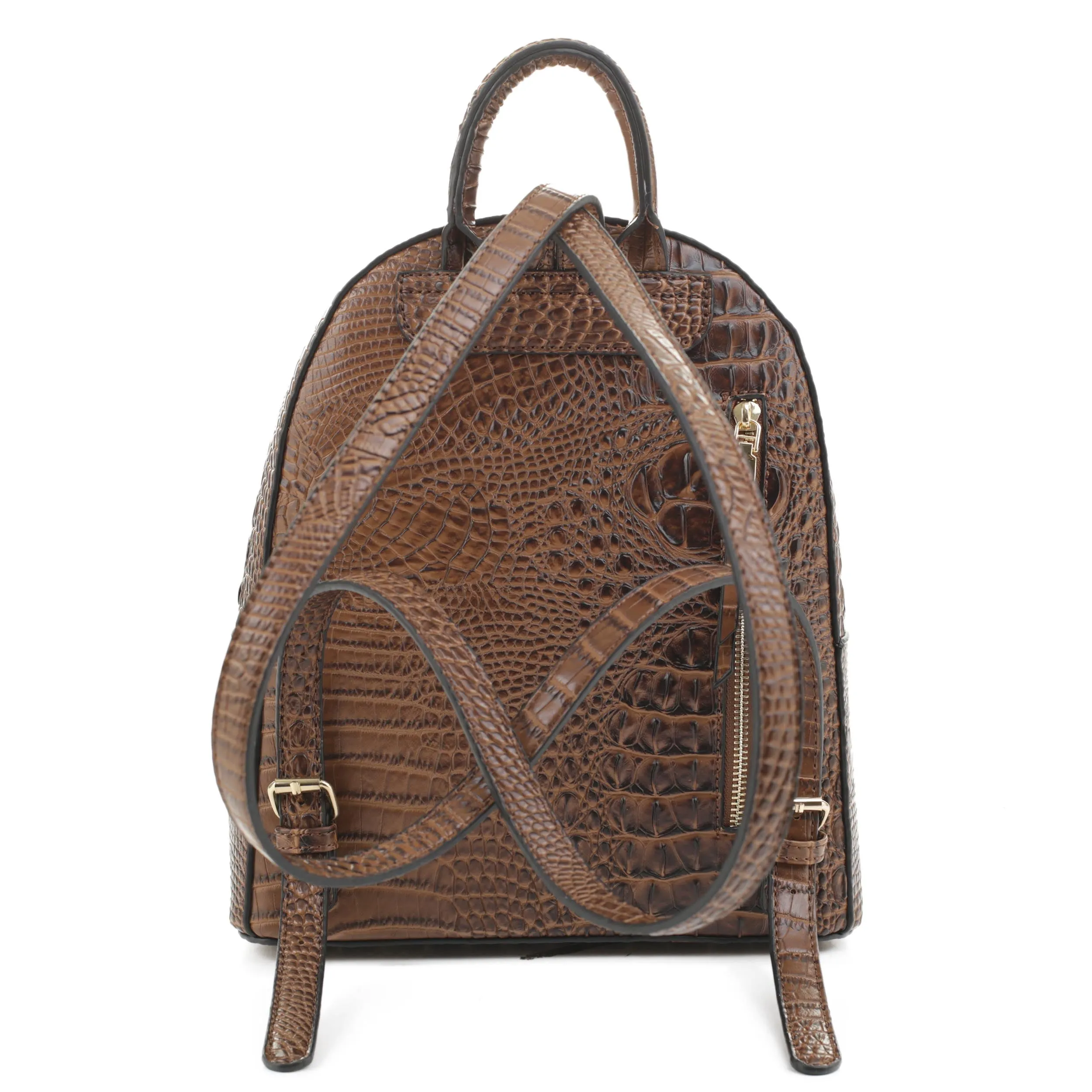 Blake Crocodile Embossed Backpack