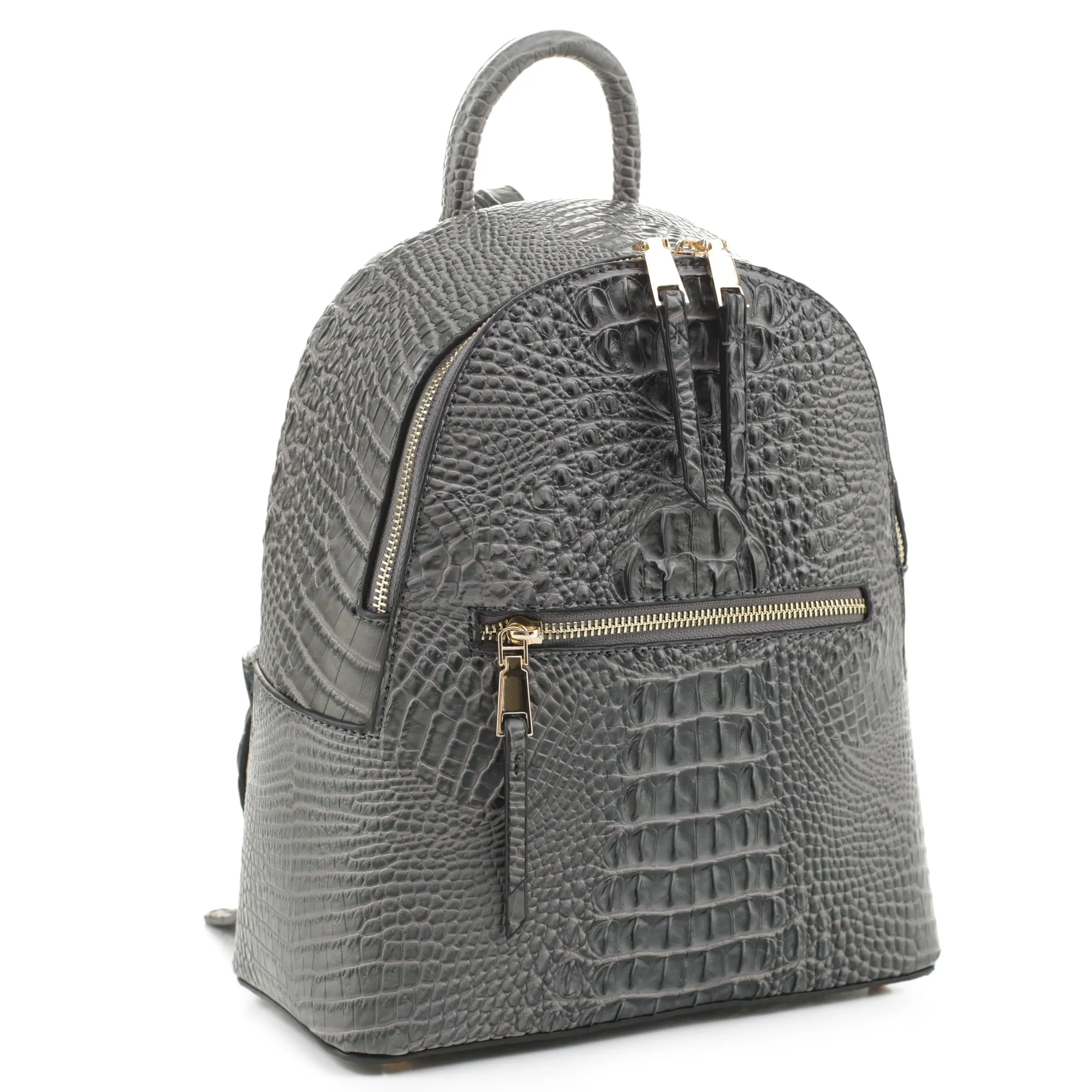 Blake Crocodile Embossed Backpack