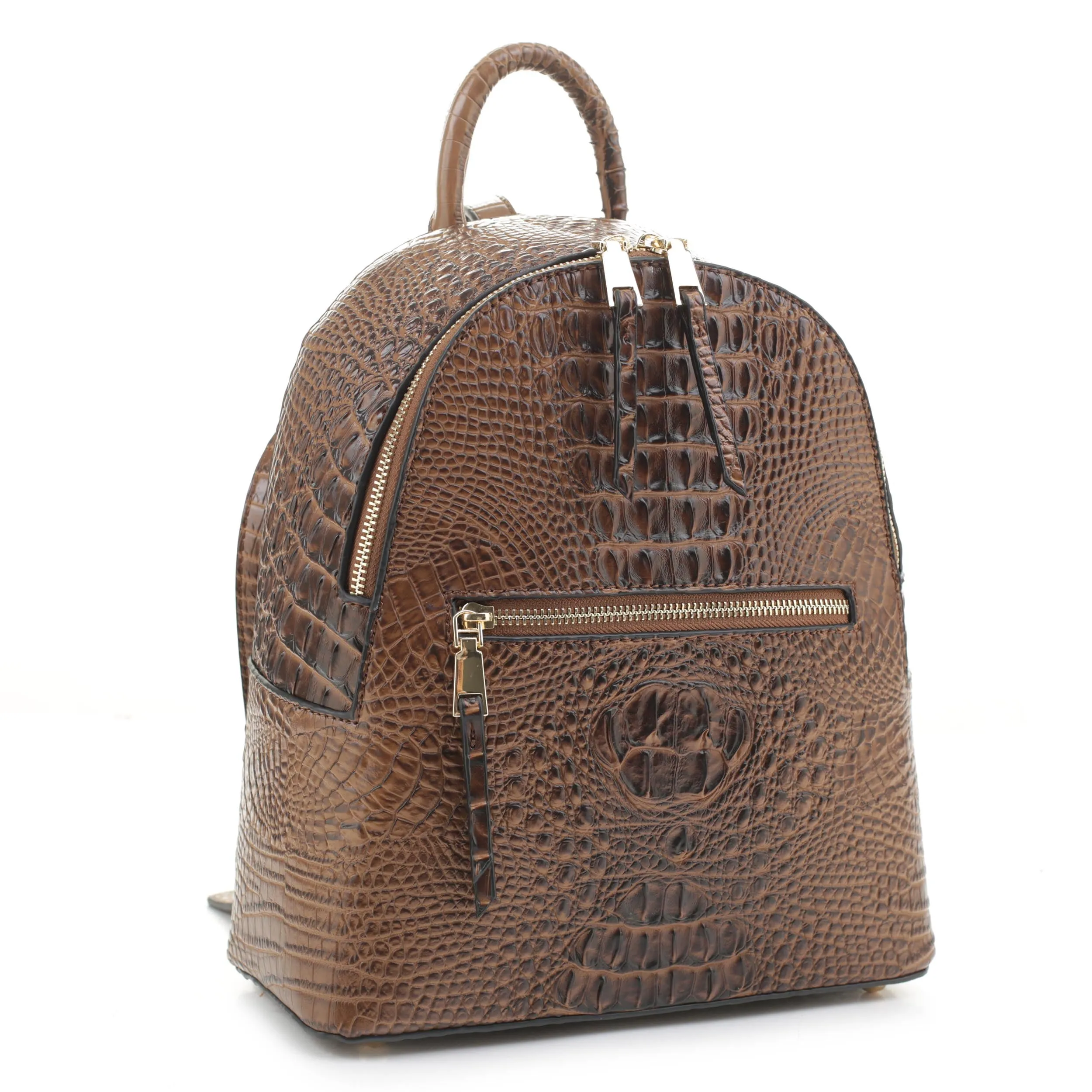 Blake Crocodile Embossed Backpack