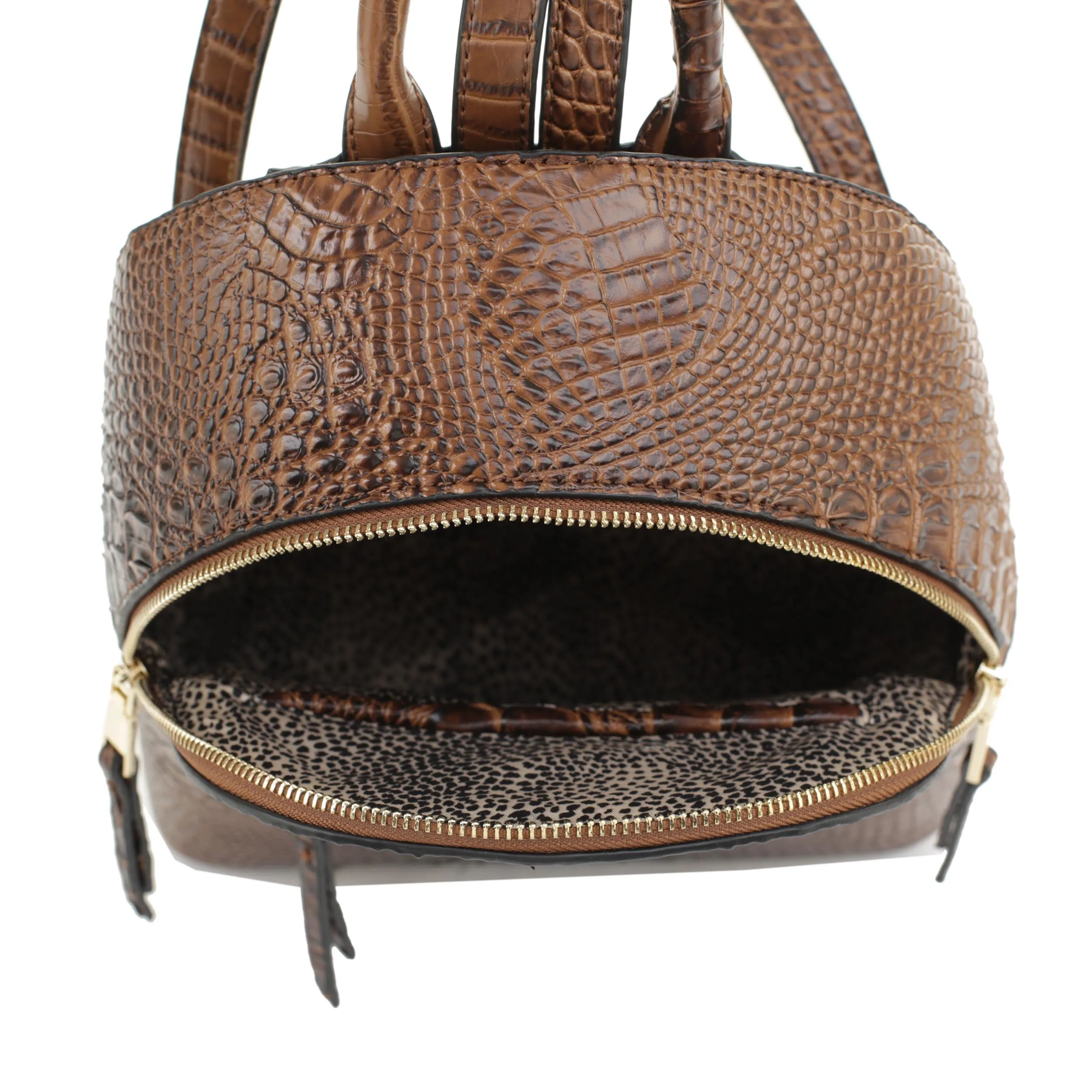 Blake Crocodile Embossed Backpack