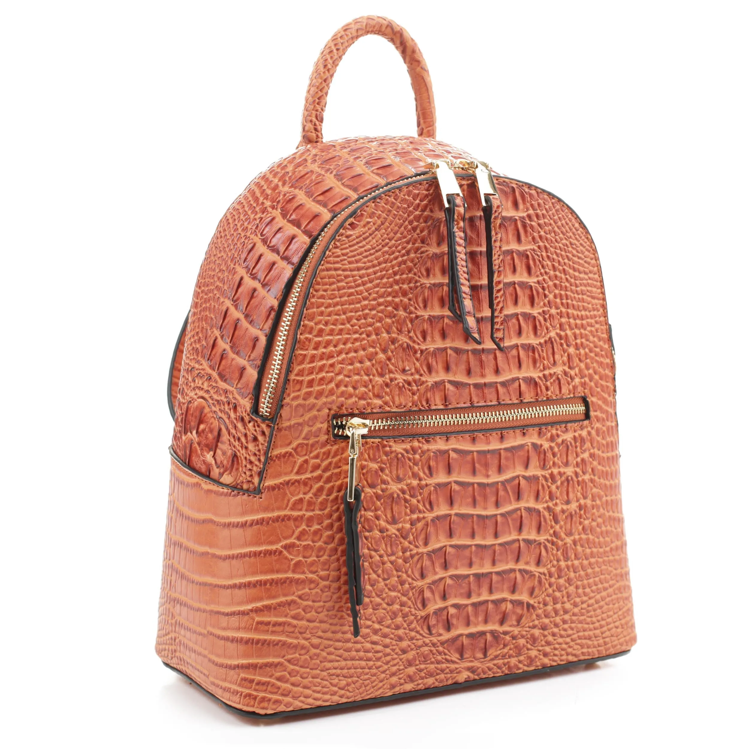 Blake Crocodile Embossed Backpack