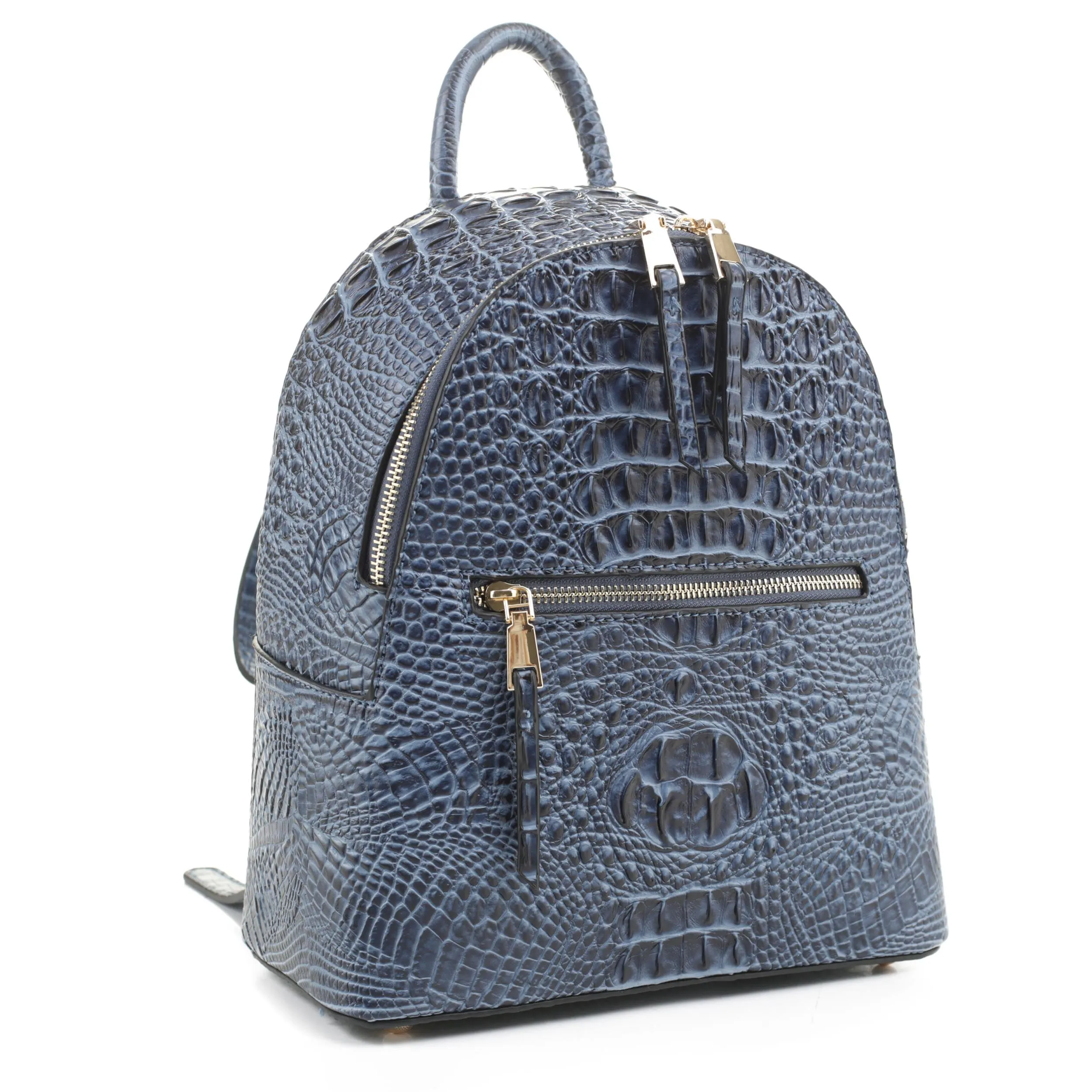 Blake Crocodile Embossed Backpack