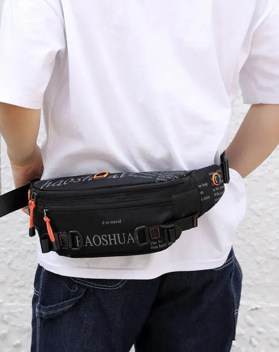 BM012 - Casual Sling Belt Waist Bag