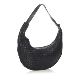 Bottega Veneta Intrecciato Leather Shoulder Bag (SHG-28130)