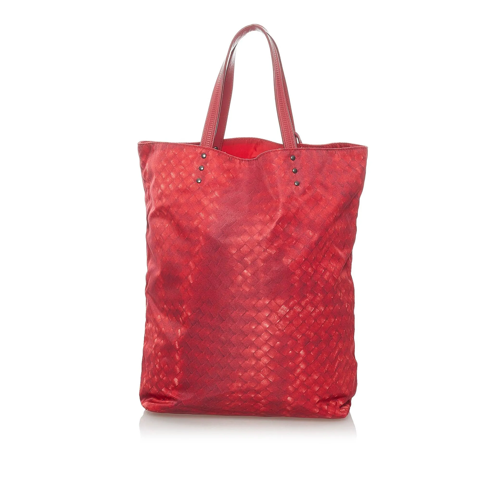 Bottega Veneta Intrecciolusion Nylon Tote Bag (SHG-qZCR4r)