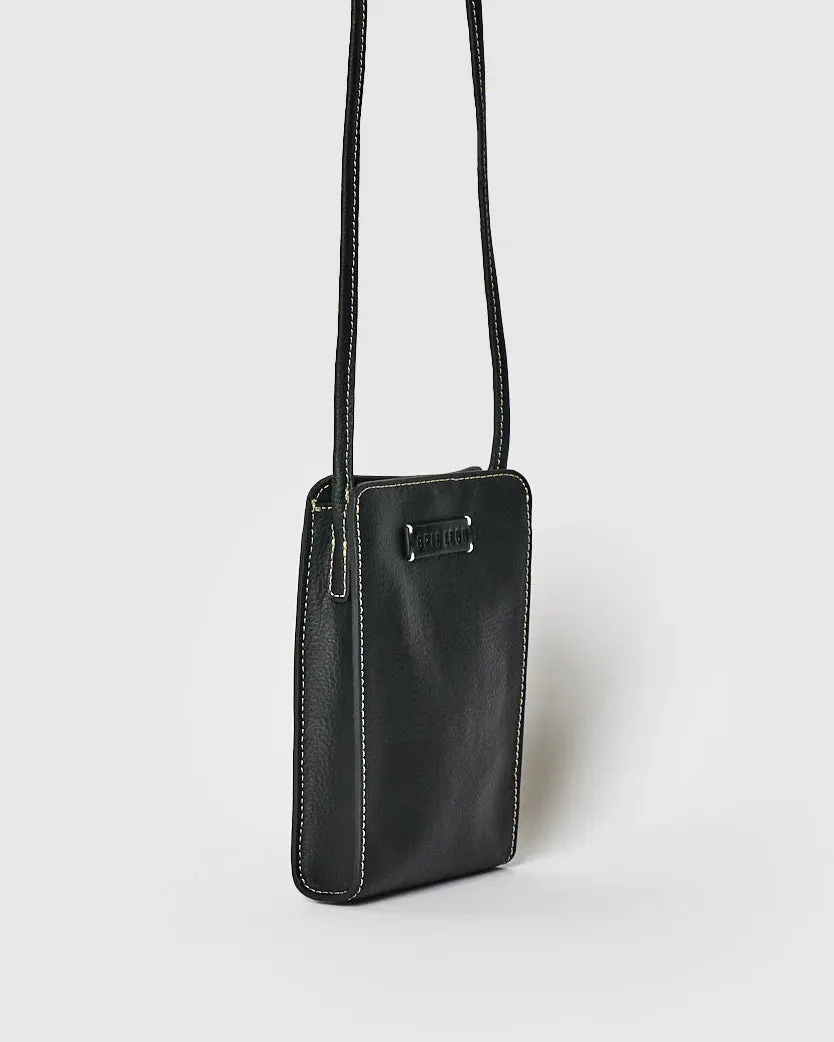 Brie Leon Paloma Phone Bag - Black