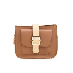 Brown Formal Shoulder Bag P55269