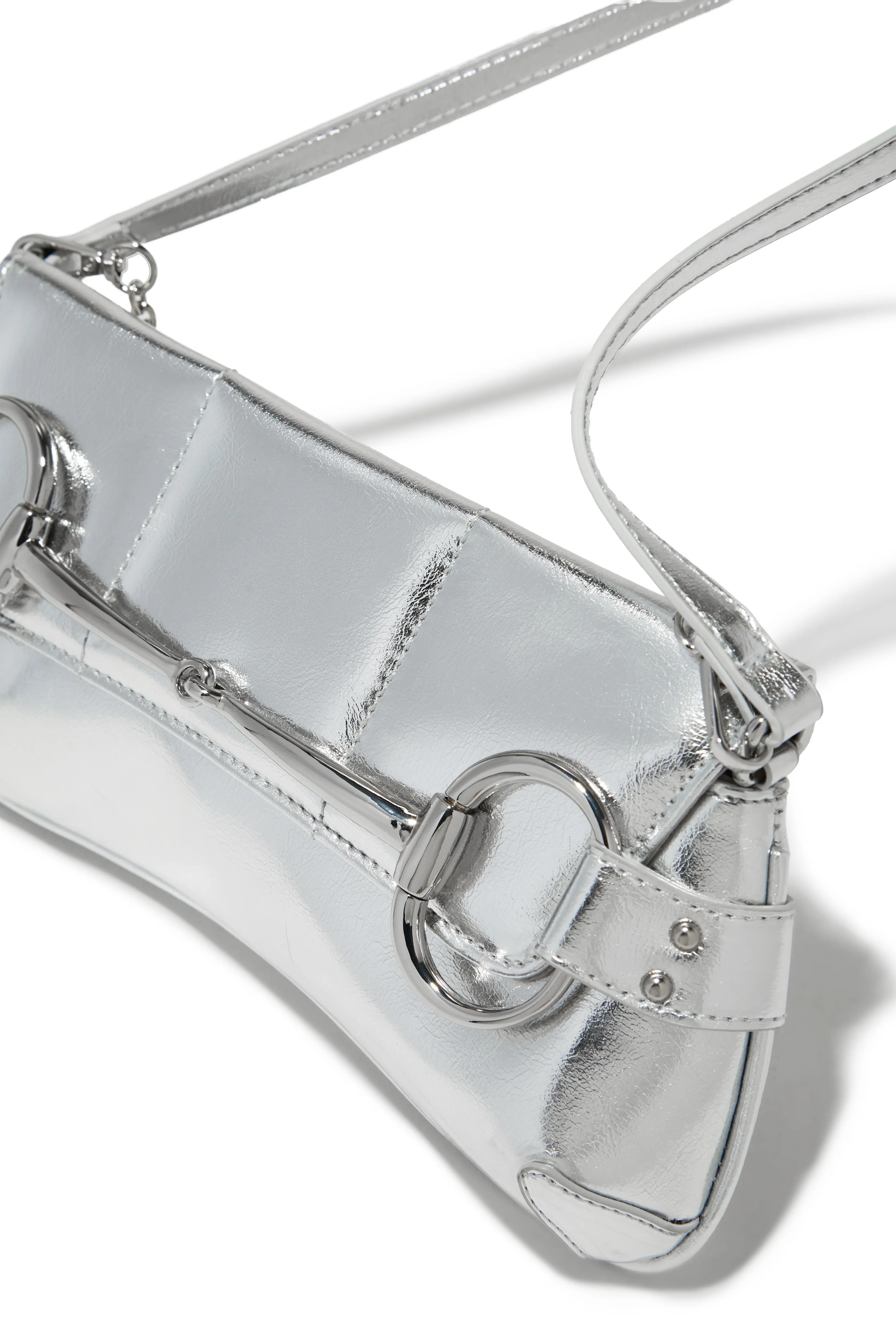 Caia Shoulder Bag - Silver