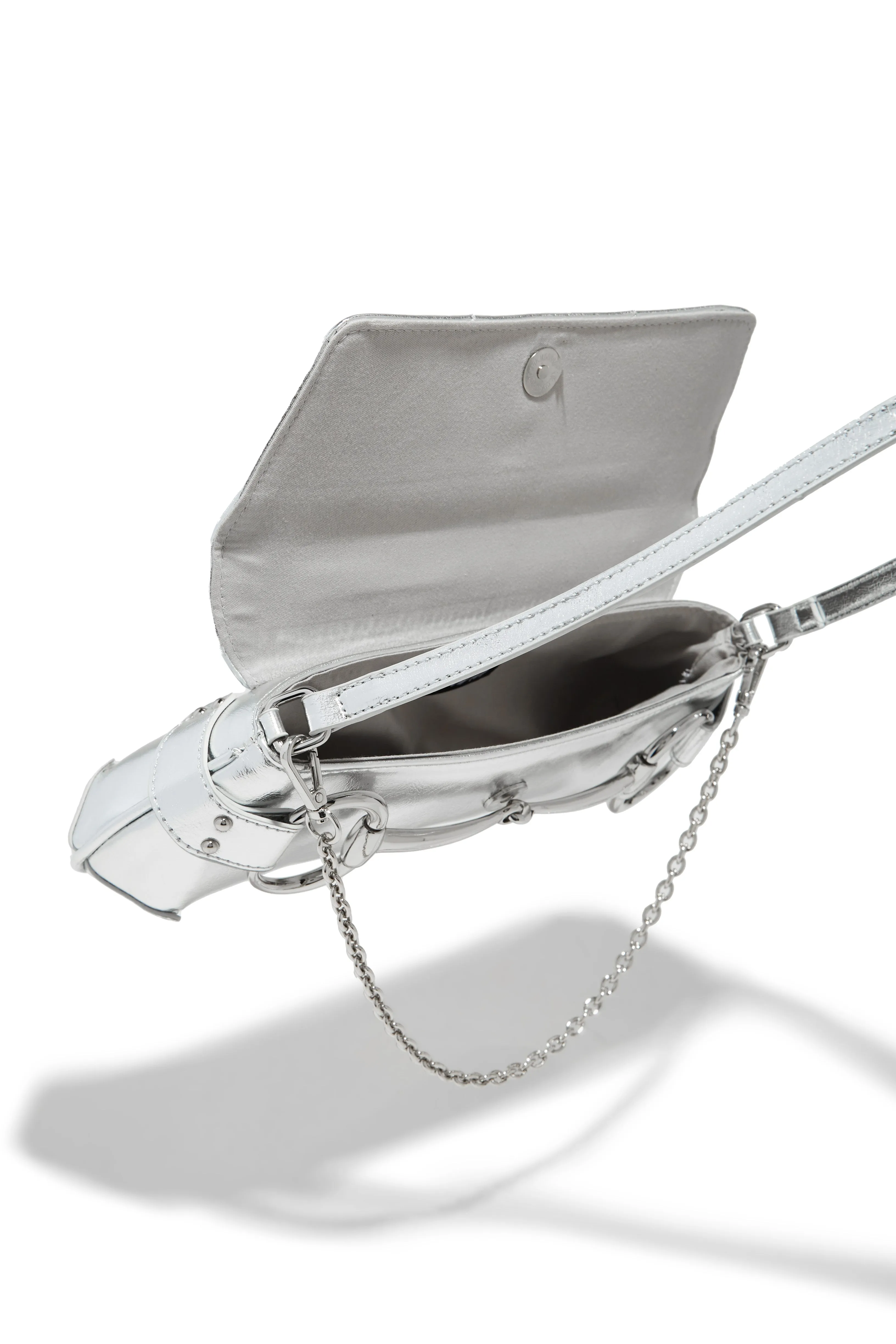 Caia Shoulder Bag - Silver