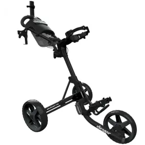 Clicgear 4.0 3-Wheel Push Trolley - Black