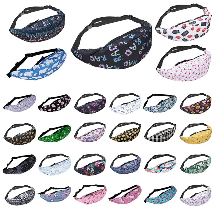 Colorful Waist Bag Fanny Packs Style Belt Bag Women Waist Pack Travelling Bag(yab911)