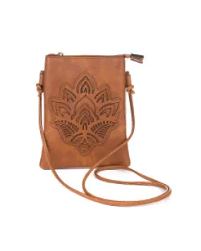 Cross Body Bag B5873-2 Caramel