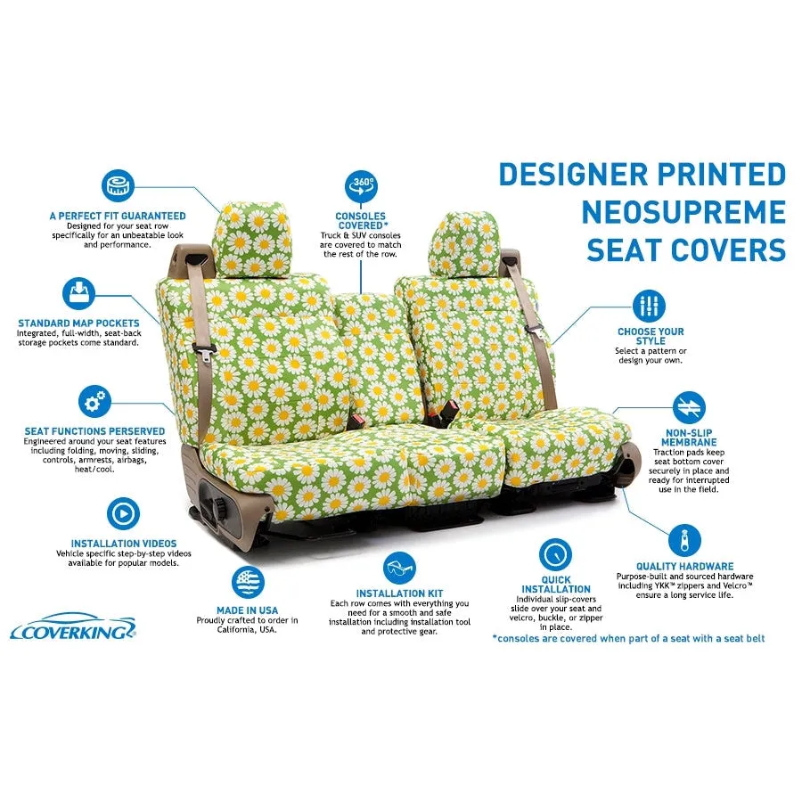 Custom Seat Cover Neosupreme Designer Print