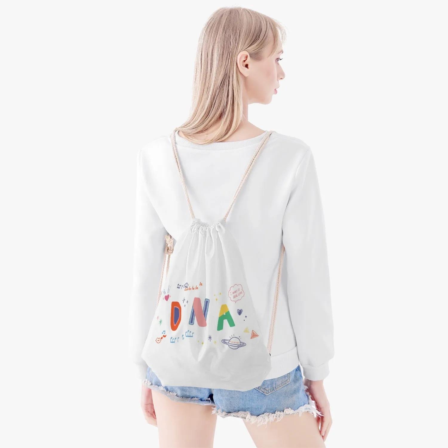 DNA Drawstring Backpack