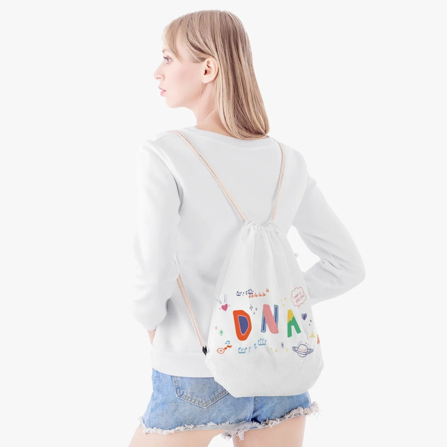 DNA Drawstring Backpack