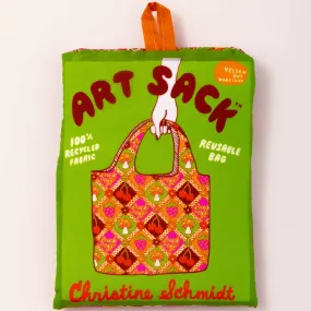 Eco Friendly Reusable Tote - Fuck Off Retro Art Sack