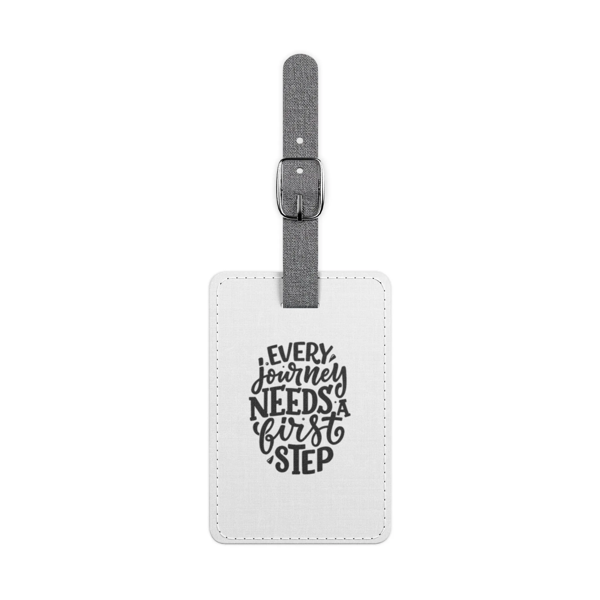 Every Journey Saffiano Polyester Luggage Tag, Rectangle