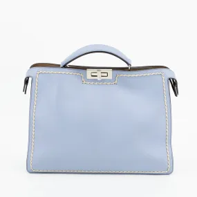 Fendi Peekaboo ISeeU Breifcase Leather with Stitch Detail