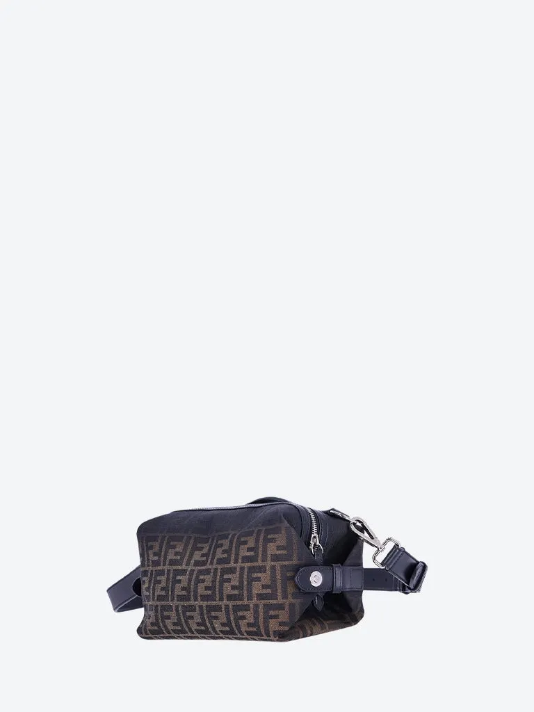 Ff eclissi jacquard shoulder bag