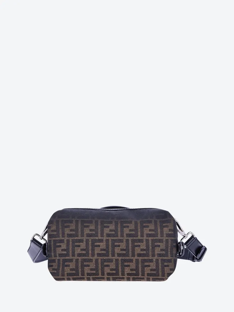 Ff eclissi jacquard shoulder bag