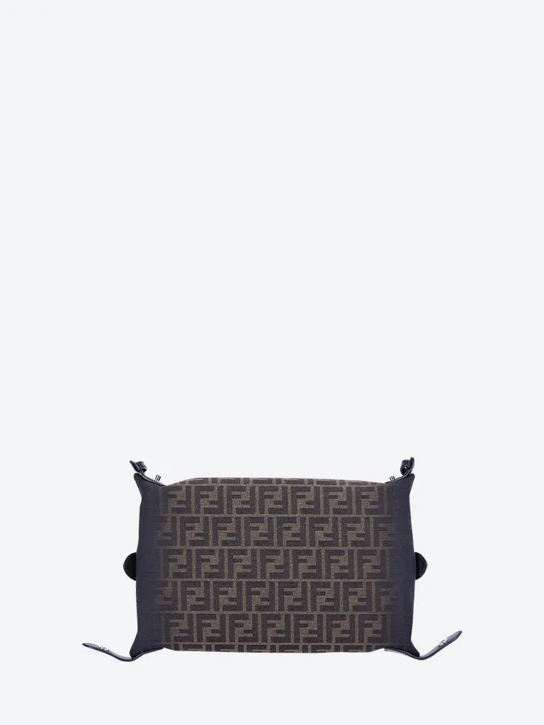 Ff eclissi jacquard shoulder bag