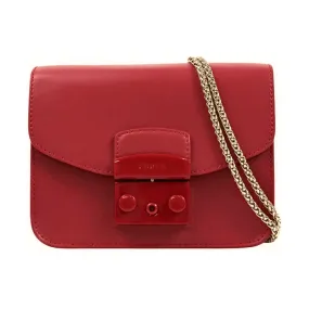 Furla Metropolis Mini Crossbody Bag - Ruby