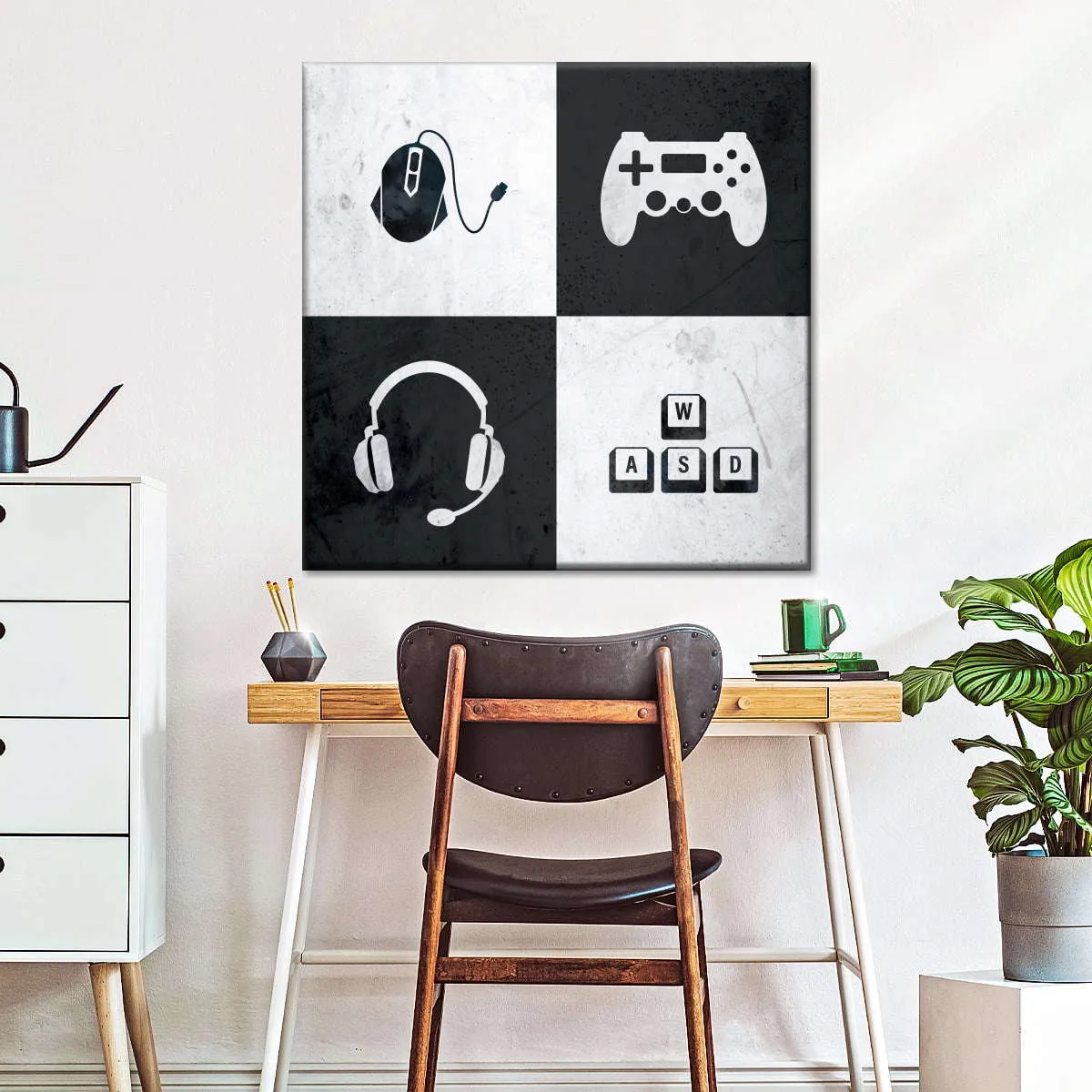 Gamer Essentials Wall Art