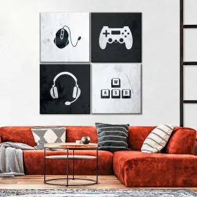 Gamer Essentials Wall Art