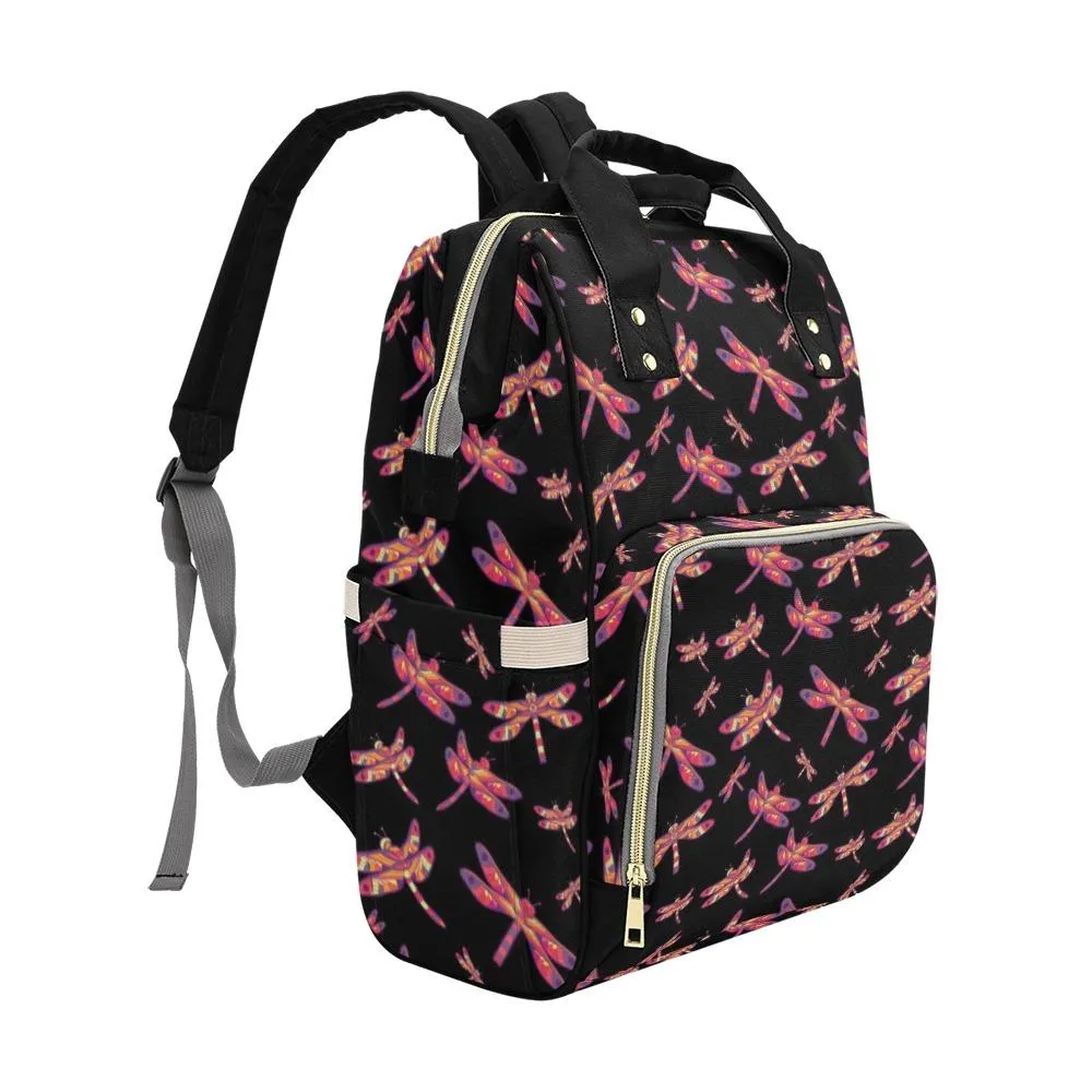 Gathering Noir Multi-Function Diaper Backpack/Diaper Bag