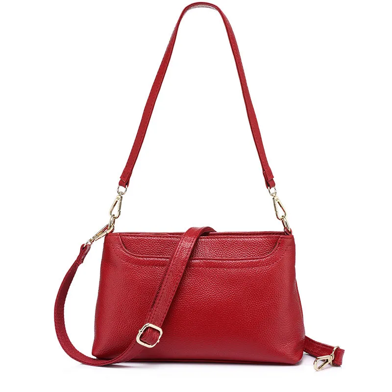 Genuine Leather Small Shoulder Bag