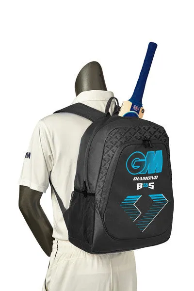 GM DIAMOND BACKPACK CRICKET KIT BAG (BLACK) 2023