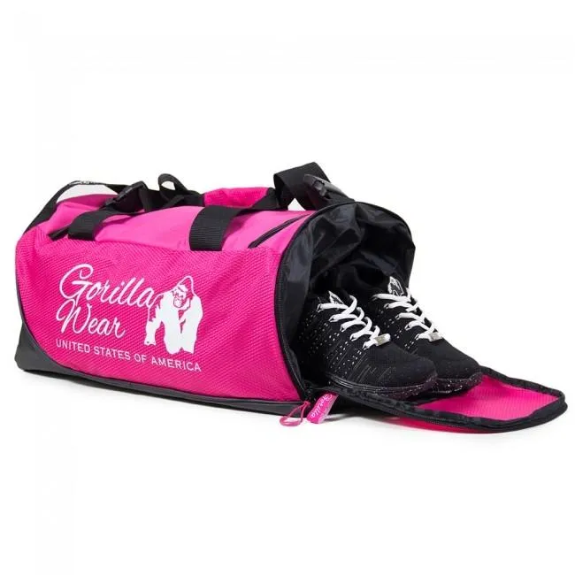 Gorilla Wear Santa Rosa Gym Bag - Pink-Black