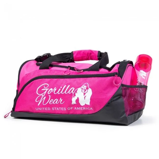 Gorilla Wear Santa Rosa Gym Bag - Pink-Black